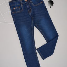 Pantaloons Junior Boys Slim Fit Light Fade Jeans-40