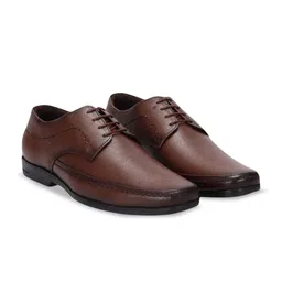 Fresco Italia Men Leather Formal Derbys-image-2