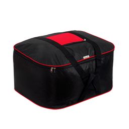 JD FRESH 1 Piece 69 Liter Nylon Storage Bag - Red & Black-75