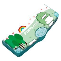 New Pinch Dino Theme Pencil Box Kids, Multi Functional, Kids Pencil Box Boys & Girls, Dino Pencil Box Boys, Magnetic Pencil Box Boys Return Gifts Kids-image-8