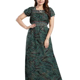 NIGHTY KING Printed Maxi Nightdress-picture-10