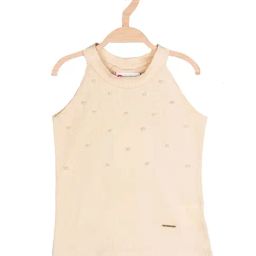 Peppermint Kids Cream Embellished Top-image-76