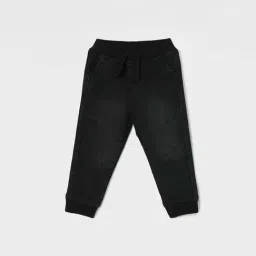 Juniors by Lifestyle Boys Black Cotton Solid Jeans-picture-14