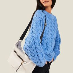 Accessorize London Cream Cross Body Bag-48