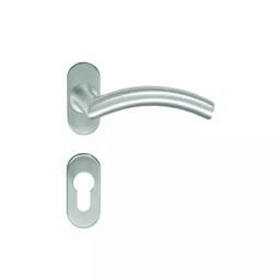 Hafele O Series 902.92.974 Stainless Steel Matt Finish Lever Handle on Narrow EPCEscutcheon-image-96