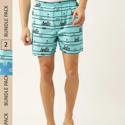 Kook N Keech Men Set of 2 Minions Printed Cotton Boxers-image-70