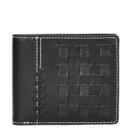 Eske Oliver Black Casual Leather Bi-Fold Wallet for Men-picture-14