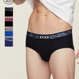 XYXX Multicolor Briefs - Pack of 5-image-81