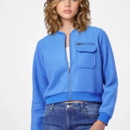 Only Blue Regular Fit Jacket-image-77