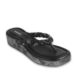 Mochi Women Black Thongs-image-30