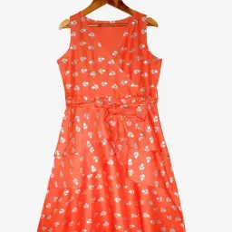 Kiddopanti Kids Coral Printed Dress-picture-45