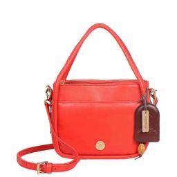 Hidesign Red Solid Medium Handbag-image-42