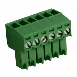 RS PRO 6 Way Pluggable Terminal Block 3.5 mm Pitch Screw Termination, 8971017-18