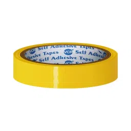 VCR 50 m x 18 mm Biaxially Oriented Polypropylene Yellow Color Tape, 192 Rolls Per Pack-picture-35