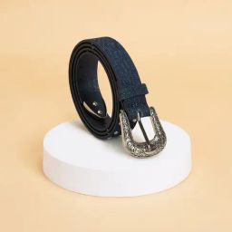 Forever Glam by Pantaloons Blue Polyester Waist Belt for Women-image-46