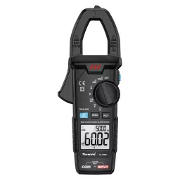 Themisto Th-M90 600A AC/DC Auto Range True RMS Digital Clamp Meter Black (Display 6000 Counts)-31
