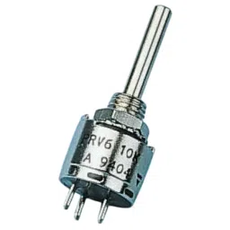 Vishay Panel Mount Rotary Potentiometer 750 mW Power 50 kΩ Solder Lug Terminal, PRV6SAABJYB25503KL (Pack of 50 Pcs)-picture-11