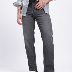 glitchez Men Straight Edge Faded Jeans-image-53