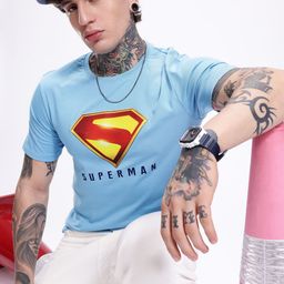 Kook N Keech Superman Printed Pure Cotton T-shirt-picture-15