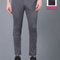 Force NXT Black & Grey Regular Fit Sports Trackpants - Pack Of 2-image-90
