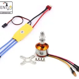 Invento 800KV Cylindrical BLDC Motor ISC 1403-2