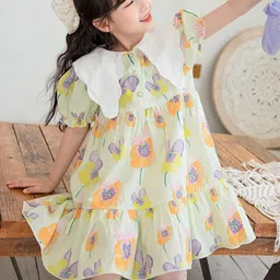LULU & SKY Floral Print A-Line Dress-picture-31