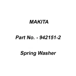 Makita Spring Washer 6 for MT580, Part No 942151-2-0