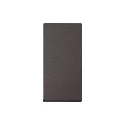 Legrand Push Button Myrius Charcoal Grey 6 Amp 1 Module 1 Way 1 Pole, 6794 18-21