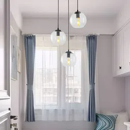 KINIS Modern and Unique Style Transparent Quirky Ceiling Lamp image 4