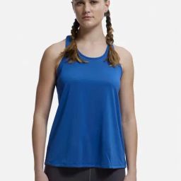 Jockey Blue Printed Round Neck Tank Top-picture-30