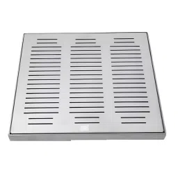 Jayna 11x11 inch Matt Finish Stainless Steel Rain Water Drainage Cover, RWC 01-29