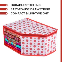 Kuber Industries Red Set of 4 Regular Multi-Utility Organisers image 4