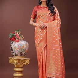 KALINI Woven Design Zari Saree-image-90
