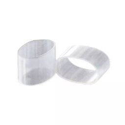 AS ONE Non-Slip Ring Milky White W1.5 cm Size, Resin, 61-199-6-1 (Set of 100 pcs)-picture-13