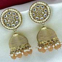 ORBIS Gold-Plated Alloy Earrings-image-62
