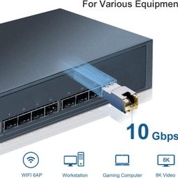 OneLink10GBASE-T SFP+ to RJ45 Module, Optical RJ 45 SFP+ CAT.6a, up to 30 Meters, Compatible for Cisco SFP-10G-T-S, Ubiquiti UniFi UF-RJ45-10G, Fortinet, Netgear, D-Link, Supermicro and Open Switches image 5