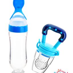 THE LITTLE LOOKERS Infant Squeezy Silicone Food Feeder & Fruit Pacifier (Pack of 2)-15