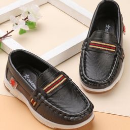 Cute Walk by Babyhug Formal & Partywear Slip On Shoes - Black-image-27