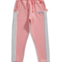 JusCubs Loop Knitted & Heart  Embroidered Joggers - Pink-image-74