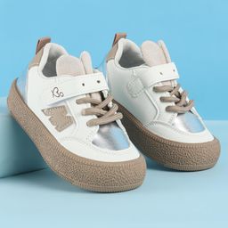 Babyoye Velcro Closure Casual Shoes - Brown-image-71