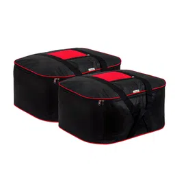 JD FRESH 2 Piece 69 Liter Nylon Storage Bag - Red & Black-picture-27