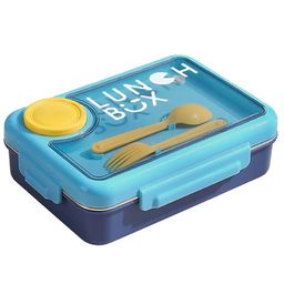CuddleNest Bento Lunch Box with 3 Compartments-picture-20