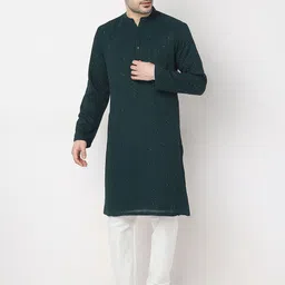 Ethnicity Men Flared Sleeves Pathani Kurta-picture-41