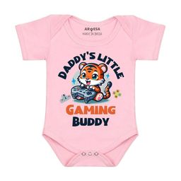 Arvesa Daddy Little Gaming Buddy Printed Bodusuit-image-76