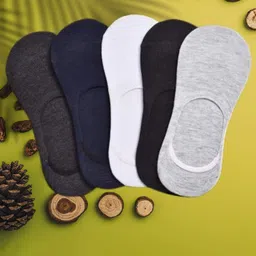 MJE Pack Of 5 Shoe Liners Socks-image-77