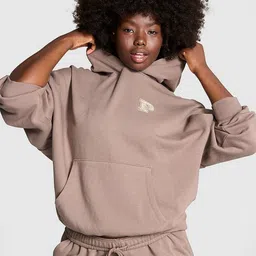 Victoria's Secret Women Hooded Front-Open Sweatshirt-image-54