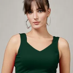 OOMPH! FACTOR Shoulder Straps Tank Crop Top-image-46