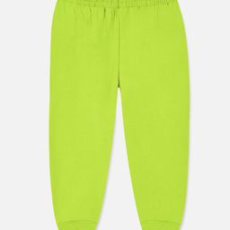 Trampoline Terry Loop Full Sleeves Dinosaur Printed Tee With Joggers Set - Green image 5