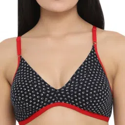 Clovia Navy Non Wired Non Padded Everyday Bra-picture-33