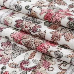 HOSTA HOMES Multicolor Polyester 6-Seater Digitally Printed Dining Table Runner image 5